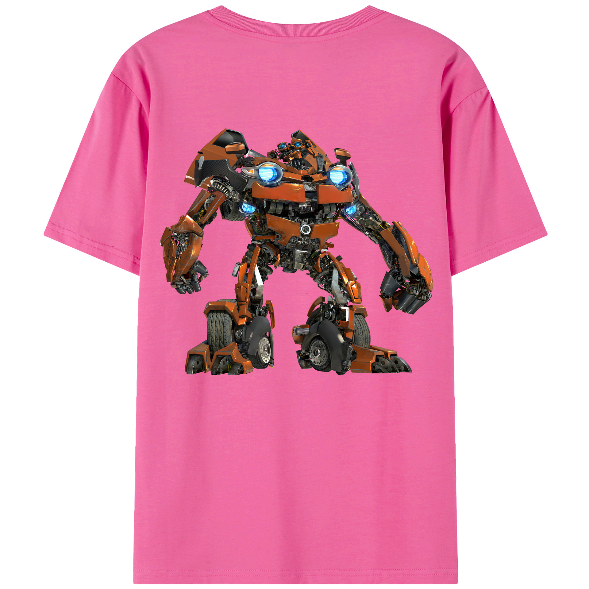 （画像用） Transformers トランスフォーマー レディース半袖Tシャツ(バックプリント)